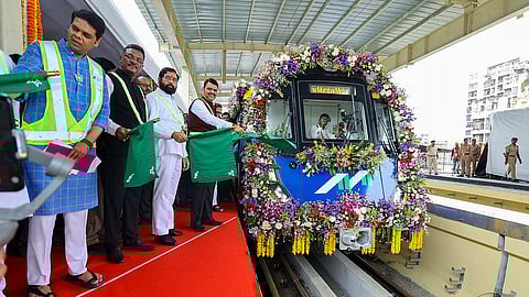 ठाणे मेट्रो-४च्या चाचणीला प्रारंभ