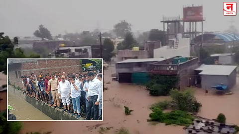 Jalgaon Floods: पाचोरा तालुक्यात अतिवृष्टीचा कहर; घरांमध्ये पाणी शिरले; मोठ्या प्रमाणावर आर्थिक नुकसान