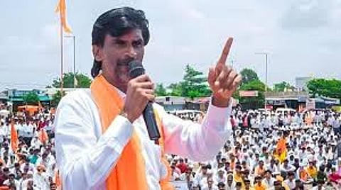 ओला दुष्काळ जाहीर होईपर्यंत निवडणुका होऊ देणार नाही; दसरा मेळाव्यात मनोज जरांगे यांचा इशारा