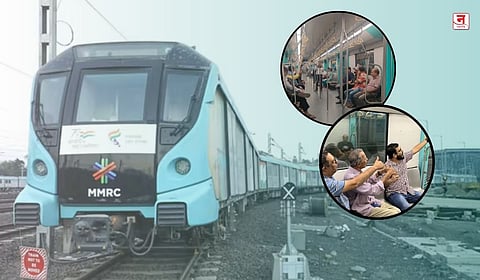 ‘ती’ आली...तिने पाहिले...तिने जिंकले! ‘मेट्रो-३’च्या अंतिम टप्प्याला प्रवाशांचा जोरदार प्रतिसाद