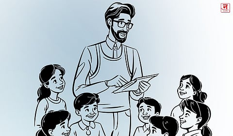 गुरुजींचं प्रशिक्षण