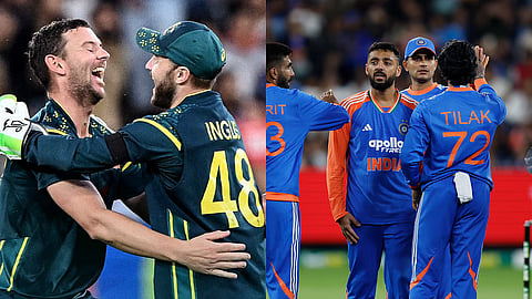 IND vs AUS : हेझलवूडपुढे भारताची भंबेरी! दुसऱ्या टी-२० सामन्यात ऑस्ट्रेलियाचा विजय; अभिषेकची एकाकी झुंज
