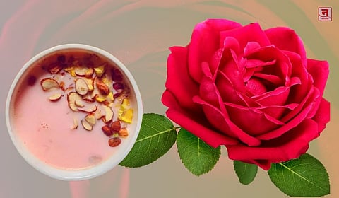 'गुलाब खीर'ची सुगंधी मेजवानी; पार्टी अन् गेट-टुगेदरसाठी परफेक्ट डिश