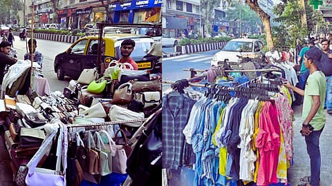 Mumbai: कुलाबा कॉजवे येथे अनधिकृत फेरीवाल्यांची स्थानिकांवर अरेरावी, पालिकेची कारवाई म्हणजे निव्वळ ढोंगीपणा; स्थानिकांचा आरोप