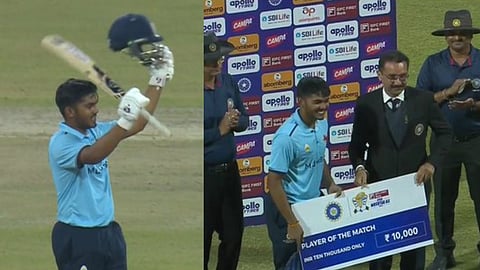 आयुषचे पुन्हा शतकी वादळ; मुंबईची विजयी हॅटट्रिक