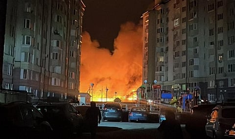 रशियाचा युक्रेनवर ड्रोन, क्षेपणास्त्रांचा हल्ला