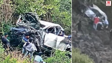 सप्तश्रृंगीगडाजवळ भीषण अपघात