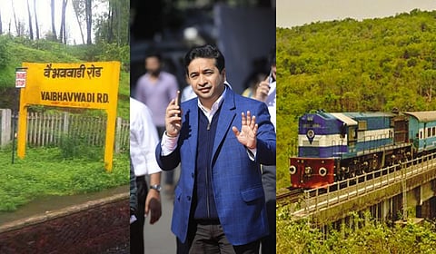 वैभववाडी-कोल्हापूर रेल्वे मार्गाला हिरवा कंदील; कोकणच्या विकासाचे मार्ग उघडणार - मंत्री नितेश राणे