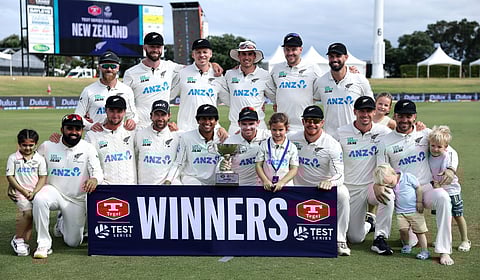 न्यूझीलंडचे विंडीजवर वर्चस्व; तिसऱ्या कसोटीत ३२३ धावांनी फडशा; वनडेपाठोपाठ कसोटी मालिकाही खिशात