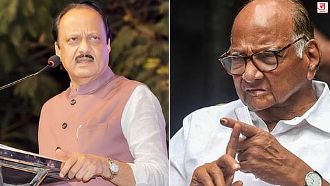 अजित पवार- शरद पवार