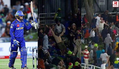 रायन रिकेल्टनचा गुगनचुंबी षटकार अन् प्रेक्षकाला लागली लॉटरी; पकडला १.०७ कोटींचा कॅच, video व्हायरल