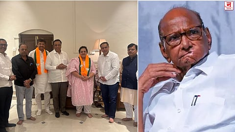 निवडणुकीच्या तोंडावर शरद पवारांना धक्का; घाटकोपरच्या माजी नगरसेविका राखी जाधव भाजपात