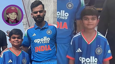 "अरे माझा डुप्लीकेट..." आपल्या सारख्याच दिसणाऱ्या लहानग्याला पाहून रोहित शर्माला काय म्हणाला किंग कोहली?