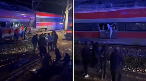 स्पेनमध्ये भीषण रेल्वे अपघात! दोन हाय-स्पीड ट्रेन एकमेकांना धडकल्या; २१ जणांचा मृत्यू, मृतांचा आकडा वाढण्याची भीती