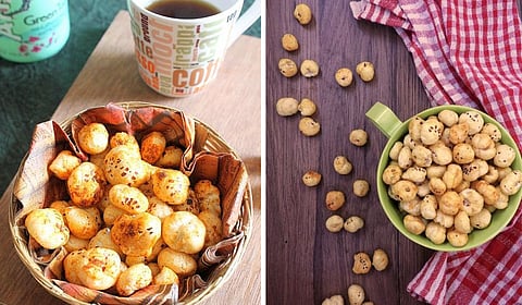 Roasted Makhana : हेल्दी स्नॅकसाठी उत्तम पर्याय; घरी बनवा कुरकुरीत मखाना, वाचा सोपी रेसिपी