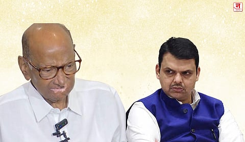 विलीनीकरणावर बोलण्याचा मुख्यमंत्र्यांना अधिकार काय? शरद पवारांचा सवाल