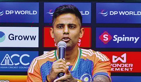 ICCचा निर्णय अंतिम! पाकिस्तानविरुद्धच्या लढतीबाबत भारताचा कर्णधार सूर्यकुमारचे वक्तव्य