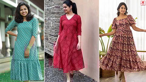 जुन्या टिपिकल गाऊनला करा bye-bye! रोजच्या वापरासाठी घ्या आरामदायी आणि आकर्षक मॅक्सी ड्रेस; घरातही दिसा स्टायलिश