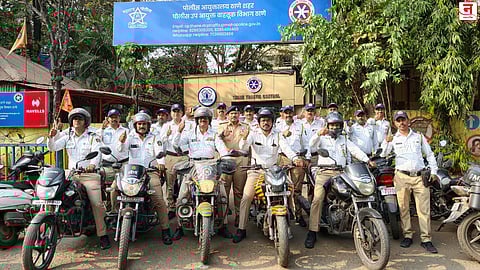 १०-१२ वी विद्यार्थ्यांसाठी ठाणे वाहतूक पोलिसांचे ५४ 'रायडर्स' सज्ज; परीक्षा केंद्रांवर वेळेत पोहोचवण्यासाठी विशेष मदत उपक्रम