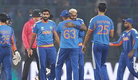 ICC T20 World Cup 2026 : हार्दिक, इशानचा धूमधडाका! भारताकडून नामिबिया नामोहरम; ९३ धावांच्या विजयासह अग्रस्थानी झेप