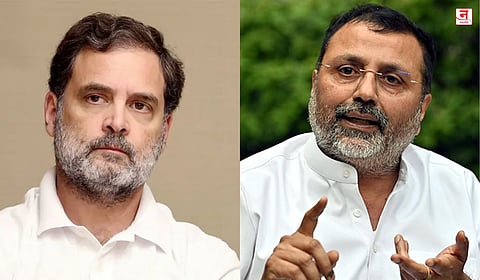 राहुल गांधींची खासदारकी रद्द करा! भाजप खासदार निशिकांत दुबे यांचा लोकसभेत प्रस्ताव