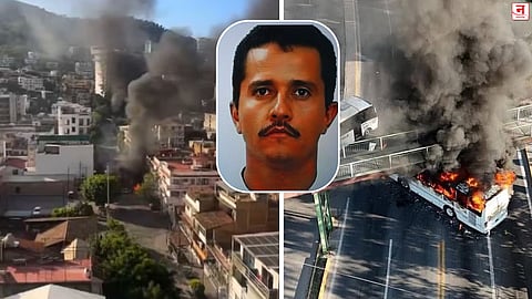 ड्रग माफिया El Mencho ठार, मेक्सिकोत उसळला हिंसाचार; महामार्ग बंद, उड्डाणे रद्द; भारतीय दूतावासाचा 'घरातच थांबा' सल्ला