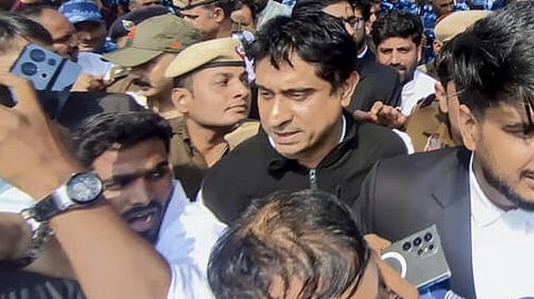 'एआय समिट'मध्ये आंदोलन युवक काँग्रेसचे अध्यक्ष उदय चिब यांना अटक