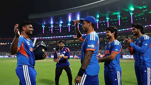 भारताची उपांत्य फेरीत धडक; वेस्ट इंडिजवर ५ गडी राखून मात; सॅमसन, तिलक, बुमरा यांची चमक