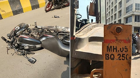Navi Mumbai : जेसीबीच्या धडकेत दोन तरुणांचा मृत्यू