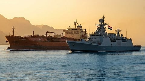 दोन भारतीय LPG जहाजे होर्मुझमधून भारताकडे रवाना