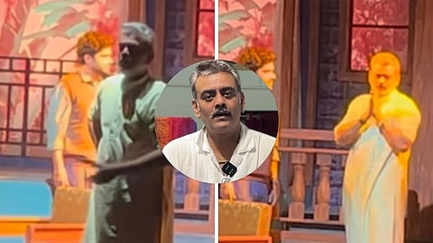 “फोनवर बोलायचं असेल तर तुम्हीच नाटक करा!”; रंगमंचावर आस्ताद काळेचा संताप, चालू प्रयोग थांबवत प्रेक्षकाला सुनावलं