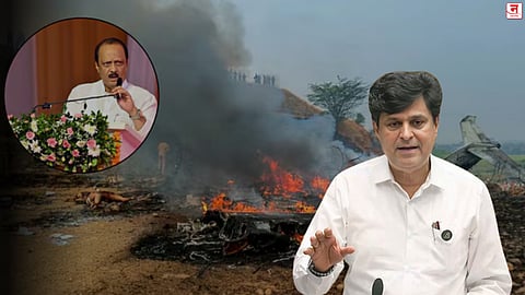 अजितदादांच्या विमान अपघाताच्या तपासात हलगर्जी; राष्ट्रवादीच्या चेतन तुपे यांचा आरोप