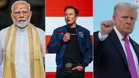 मोदी-ट्रम्प संभाषणात मस्क यांचा सहभाग असल्याचा दावा भारताने फेटाळला