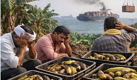 केळी शेतकरी, व्यापाऱ्यांचे प्रचंड नुकसान; युद्धाचा फटका, जहाज कंपन्यांची दरवाढ
