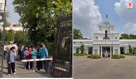 दिल्ली विधानसभा परिसरात सुरक्षाभंग; गेट तोडून अज्ञात कारचा शिरकाव, पुष्पगुच्छ ठेवून चालक फरार