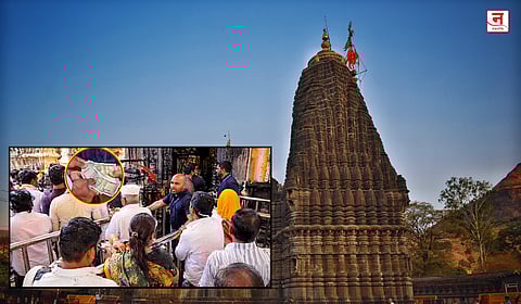 Nashik : "रांगेत उभे राहू नका, ३ हजार द्या"; त्र्यंबकेश्वरमध्ये भाविकांची लूट, VIDEO व्हायरल