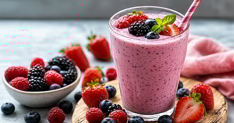 Summer Special : फॉरेस्ट फ्रूट मिल्कशेक; टेस्टी आणि हेल्दी ड्रिंक, ब्रेकफास्टसाठी परफेक्ट पर्याय