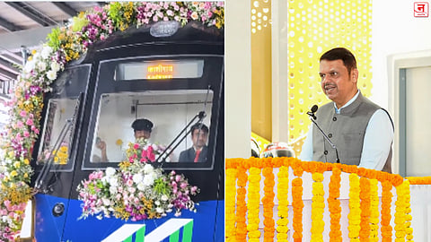 ‘मेट्रो’ने ओलांडला मुंबईचा उंबरठा; 'मेट्रो’मध्ये मुंबई दुसऱ्या क्रमांकावर - फडणवीस