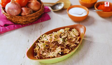 कांदा पापड चटणी; झटपट तयार होणारी चविष्ट रेसिपी, जेवणाला देईल भन्नाट ट्विस्ट