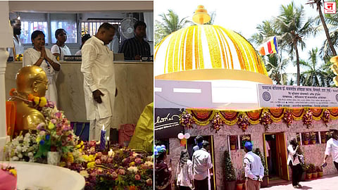 डॉ. आंबेडकर जयंतीनिमित्त चैत्यभूमीवर लोटला जनसागर; देशभरातील अनुयायांचे महामानवाला अभिवादन