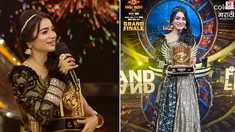 'बिग बॉस मराठी ६'ची ट्रॉफी तन्वी कोलतेच्या नावावर; राकेश बापट उपविजेता