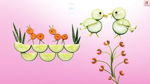 चला, बनवूया व्हेजी-आर्ट