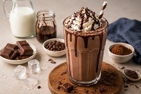 Summer Special : कॅफे स्टाईल चॉकलेट मिल्कशेक; मुलांसाठी ५ मिनिटांत तयार करा स्पेशल ड्रिंक
