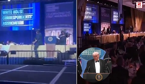 ट्रम्प पुन्हा हल्ल्यातून बचावले; व्हाईट हाऊसच्या डिनरदरम्यान गोळीबार, हल्लेखोराला अटक