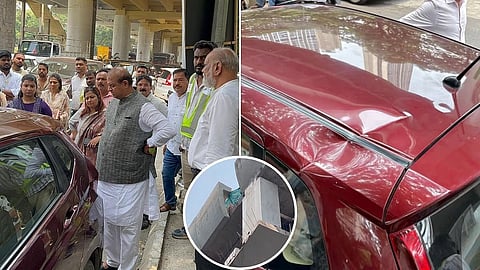 मेट्रो मुंबईकरांच्या जीवाशी खेळतेय; LBS रोडवर पुन्हा अपघात, तज्ज्ञ डॉक्टर थोडक्यात बचावल्या