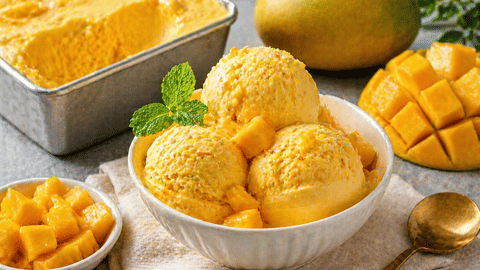 Summer Special : क्रीमी मँगो आईस्क्रीम; चव अशी की मुलं खुश होतील, वाचा रेसिपी