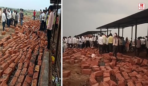 Sangli : जतमध्ये भिंत कोसळून ६ ठार