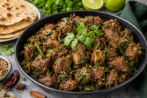 Bakri Eid Special : कोथिंबिरीचा भन्नाट फ्लेवर आणि मसालेदार मटण; ईदसाठी परफेक्ट रेसिपी