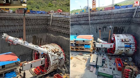Mumbai : गोरेगाव-मुलुंड जोड रस्ता प्रकल्पाला वेग; जुळ्या बोगद्यांसाठी TBM यंत्रणा उभारणी अंतिम टप्प्यात