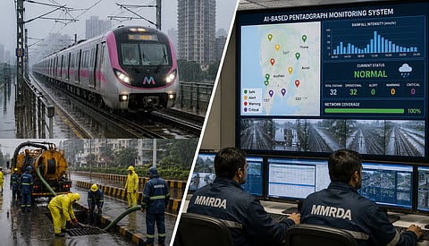 पावसाळ्यात मेट्रो सज्ज; MMRDA ची एआय-आधारित पेन्टाेग्राफ मॉनिटरिंग यंत्रणा कार्यान्वित